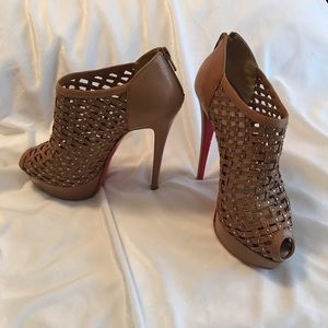 Christian Louboutin platform bootie